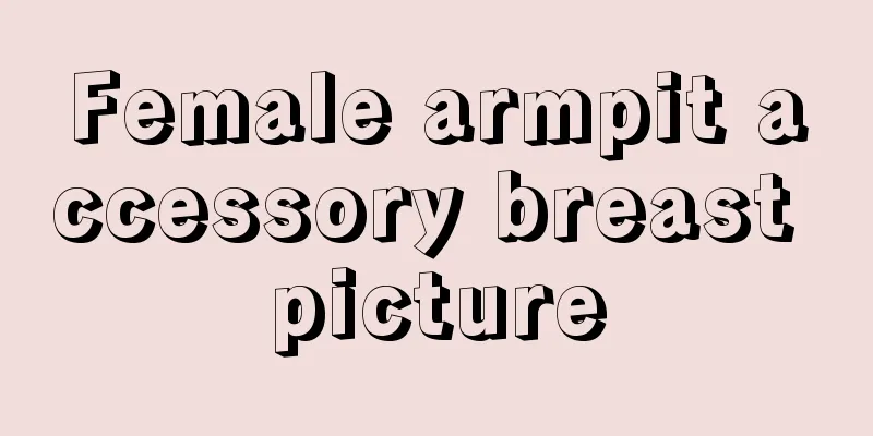 Female armpit accessory breast picture