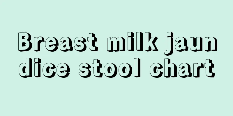 Breast milk jaundice stool chart