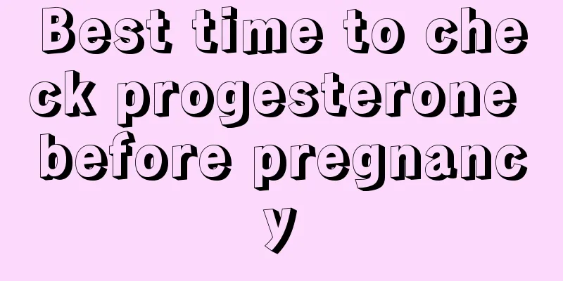 Best time to check progesterone before pregnancy