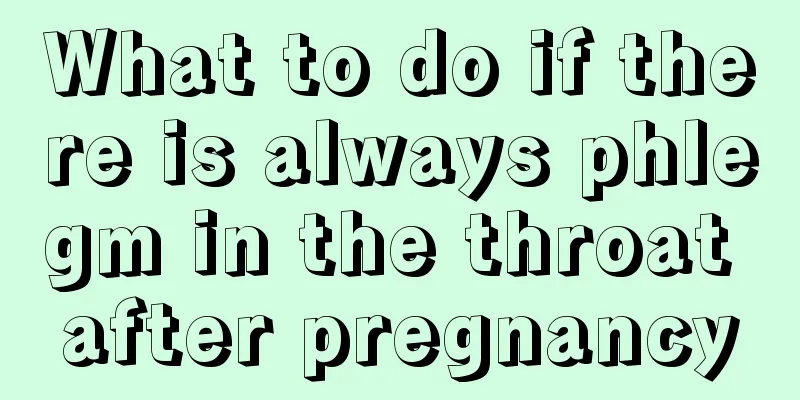 What to do if there is always phlegm in the throat after pregnancy