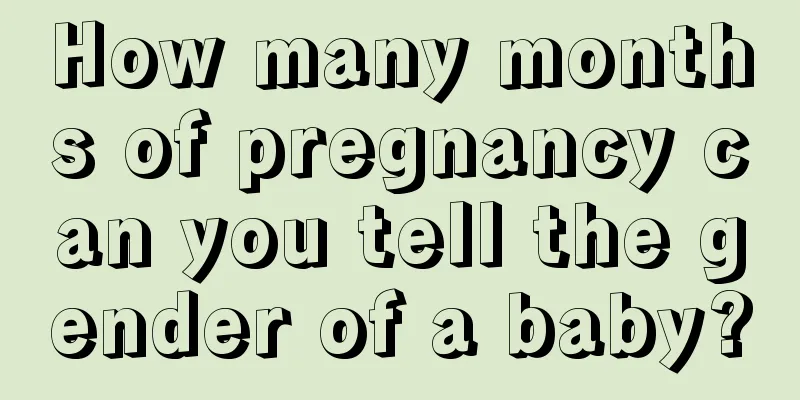 How many months of pregnancy can you tell the gender of a baby?