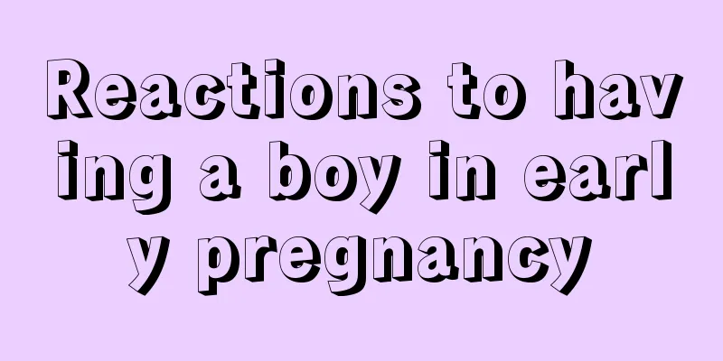 Reactions to having a boy in early pregnancy