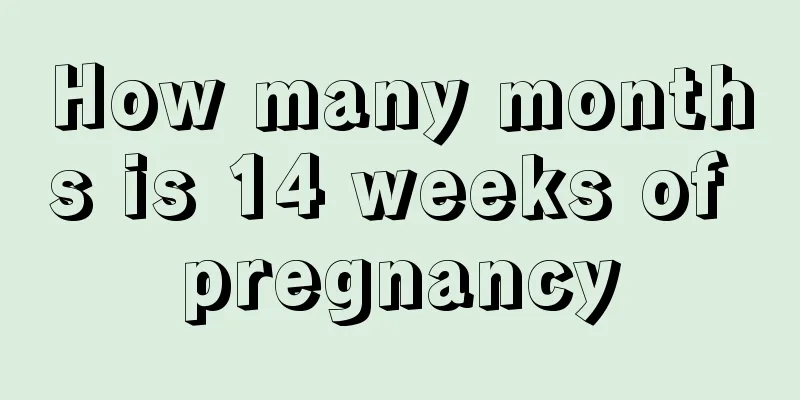 How many months is 14 weeks of pregnancy