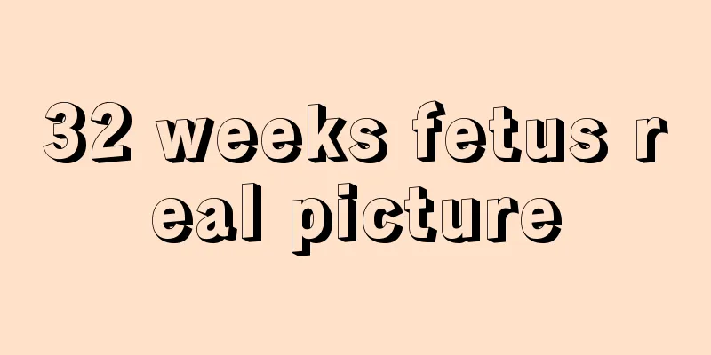 32 weeks fetus real picture