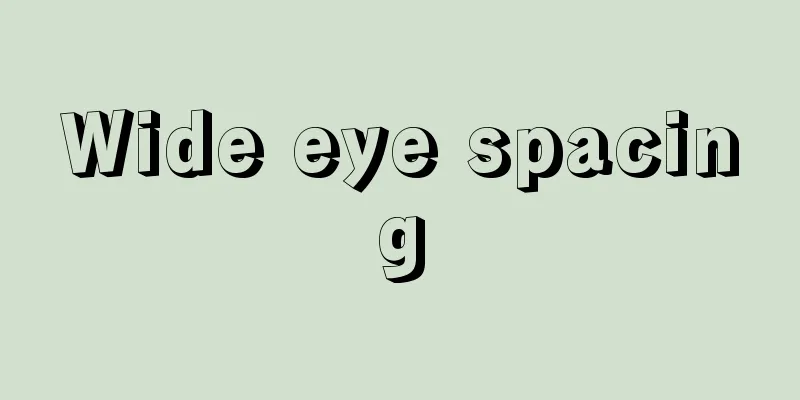 Wide eye spacing