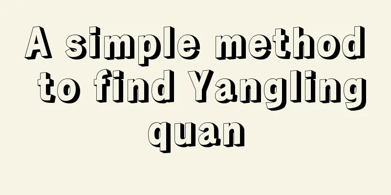 A simple method to find Yanglingquan