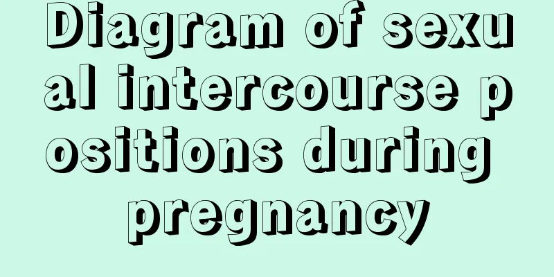 Diagram of sexual intercourse positions during pregnancy