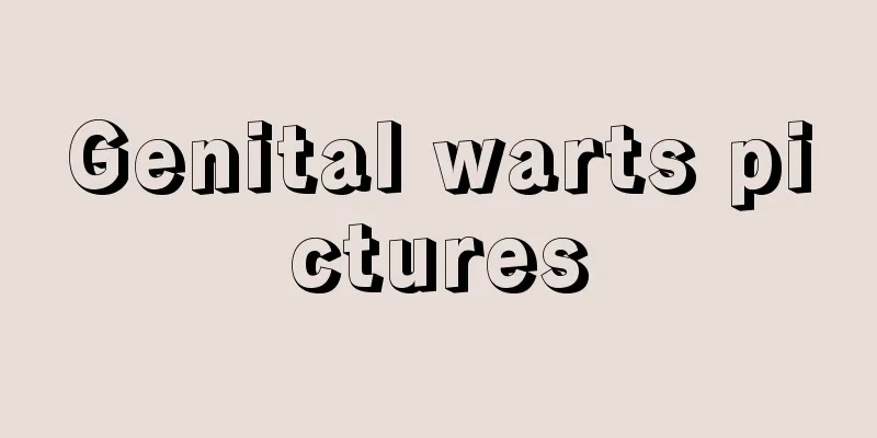 Genital warts pictures