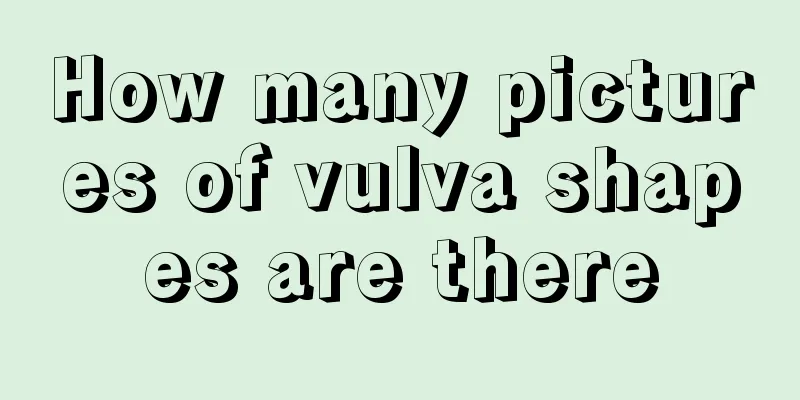 How many pictures of vulva shapes are there