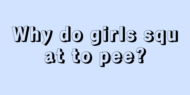 Why do girls squat to pee?