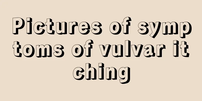 Pictures of symptoms of vulvar itching