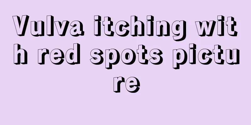 Vulva itching with red spots picture