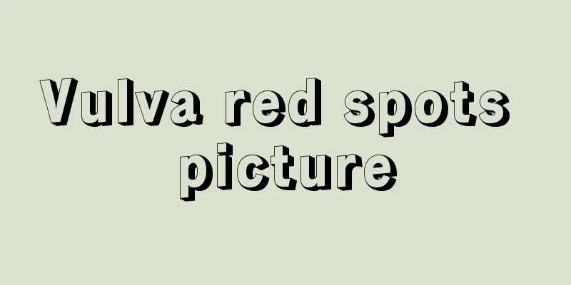 Vulva red spots picture