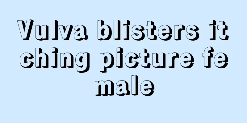 Vulva blisters itching picture female