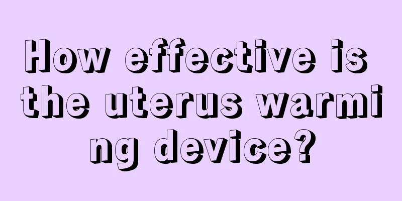 How effective is the uterus warming device?