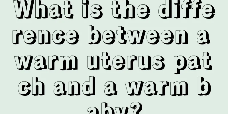 What is the difference between a warm uterus patch and a warm baby?