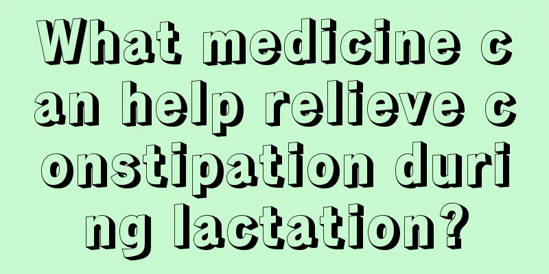 What medicine can help relieve constipation during lactation?