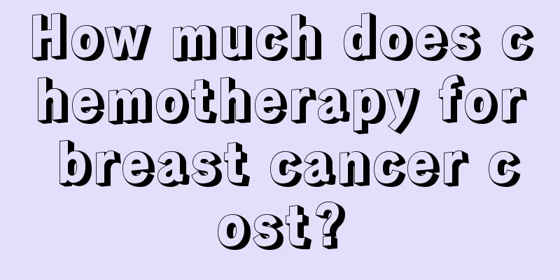 How much does chemotherapy for breast cancer cost?