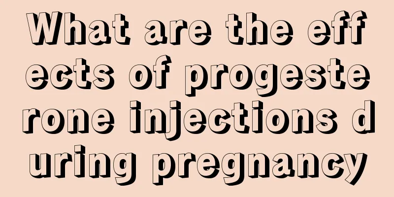 What are the effects of progesterone injections during pregnancy