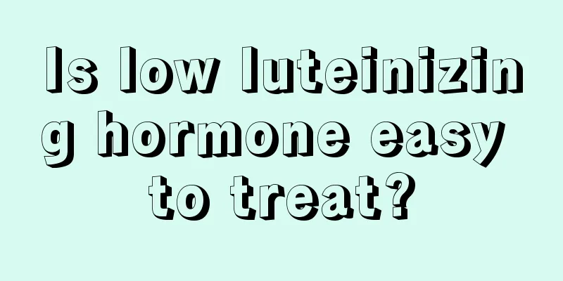 Is low luteinizing hormone easy to treat?