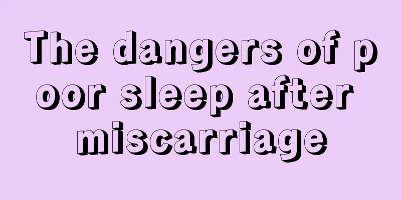 The dangers of poor sleep after miscarriage