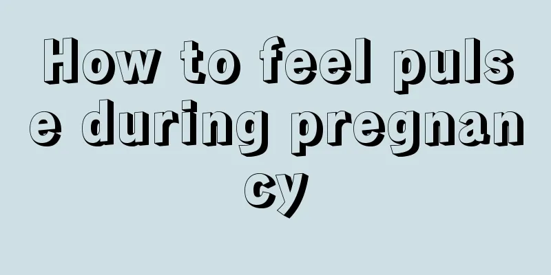 How to feel pulse during pregnancy