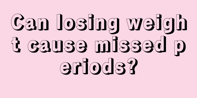 Can losing weight cause missed periods?