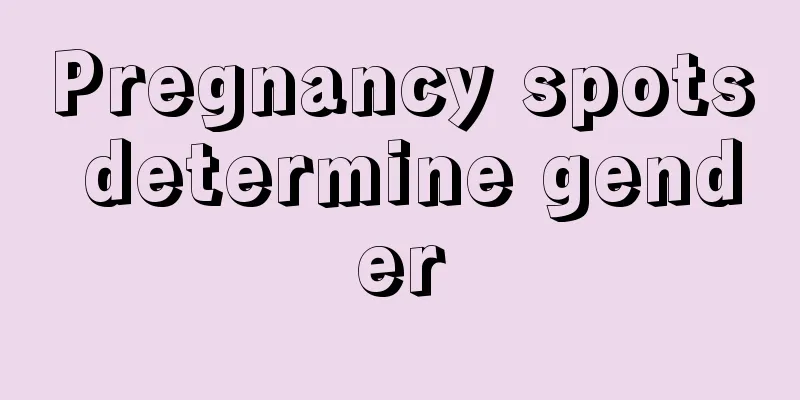 Pregnancy spots determine gender