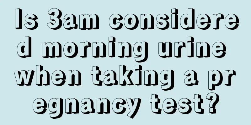 Is 3am considered morning urine when taking a pregnancy test?