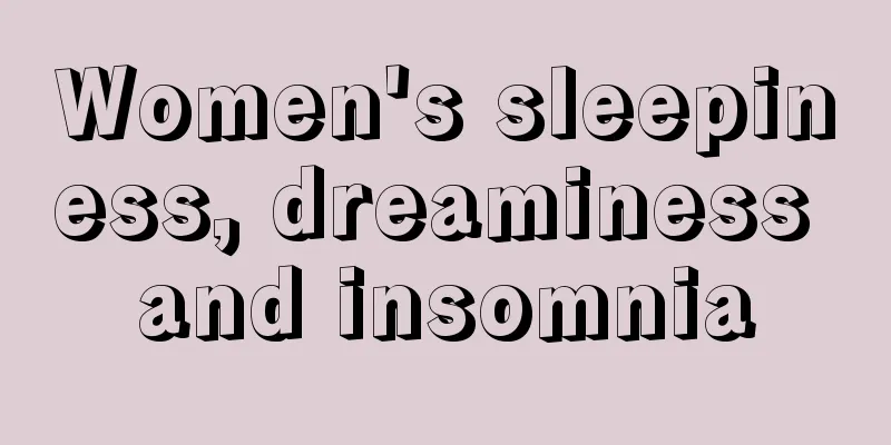 Women's sleepiness, dreaminess and insomnia