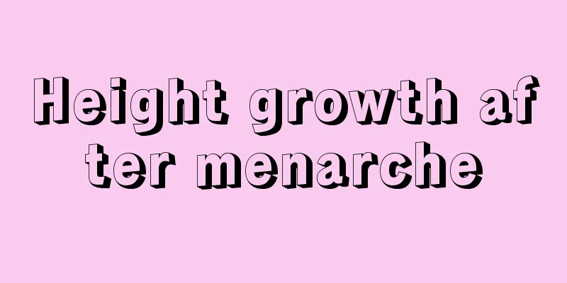 Height growth after menarche