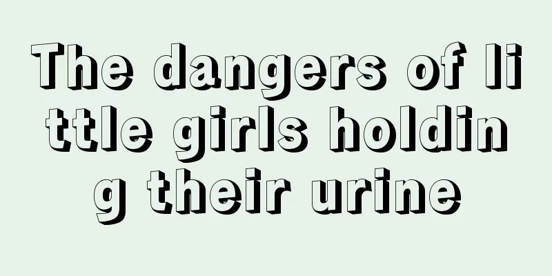 The dangers of little girls holding their urine