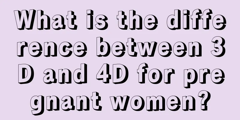 What is the difference between 3D and 4D for pregnant women?