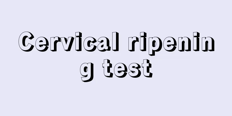 Cervical ripening test