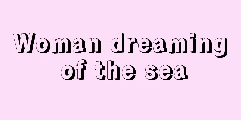 Woman dreaming of the sea