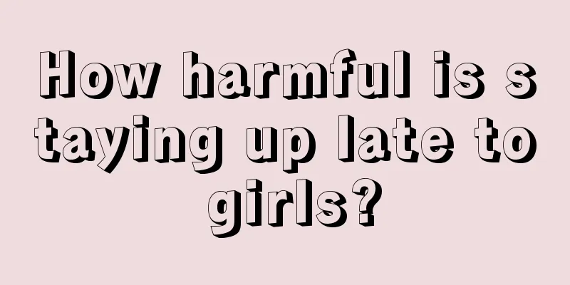 How harmful is staying up late to girls?