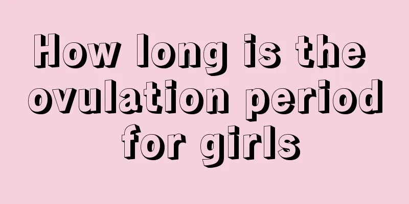 How long is the ovulation period for girls