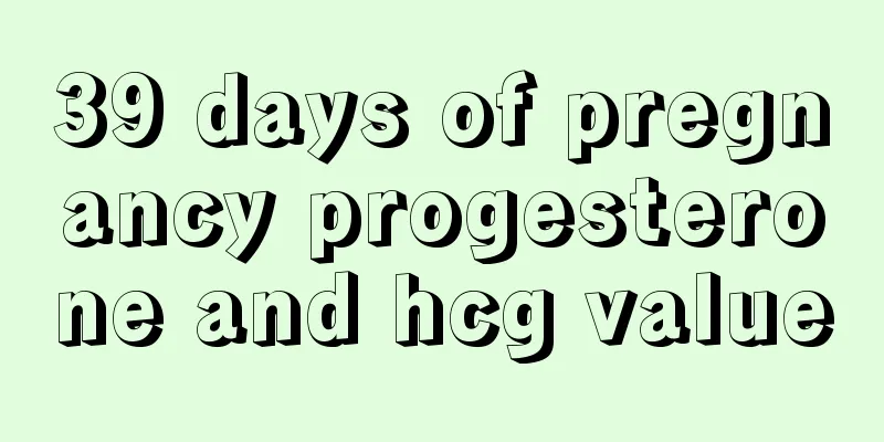 39 days of pregnancy progesterone and hcg value