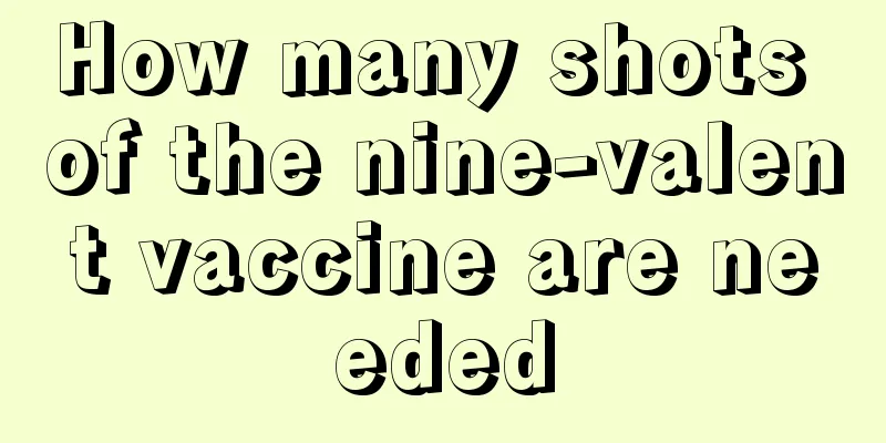 How many shots of the nine-valent vaccine are needed