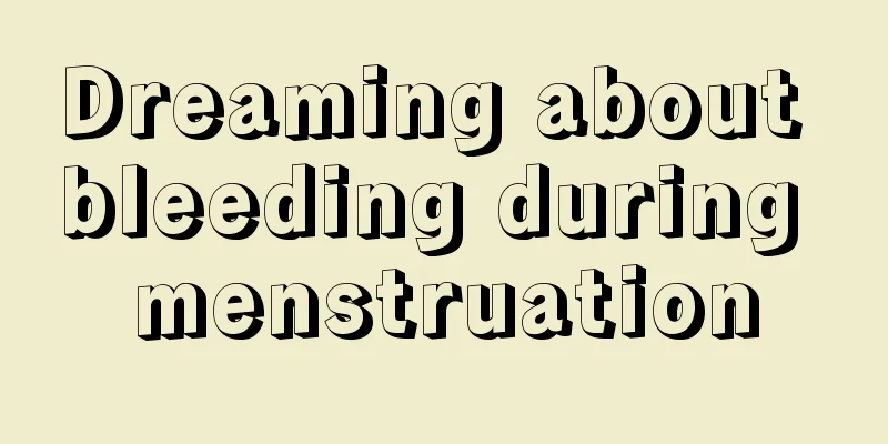 Dreaming about bleeding during menstruation