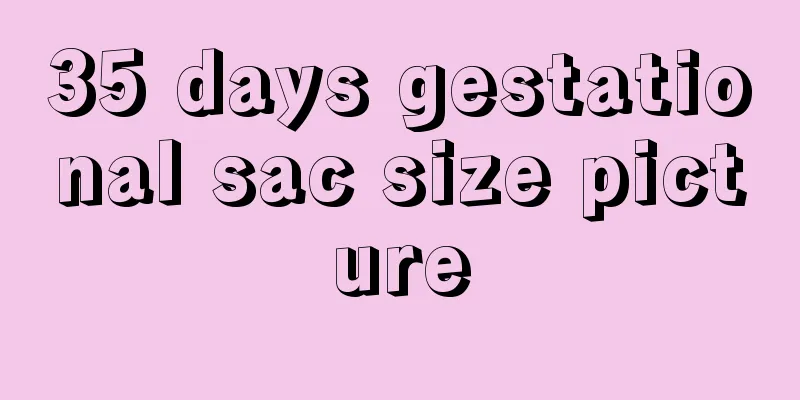 35 days gestational sac size picture