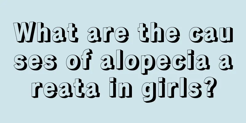 What are the causes of alopecia areata in girls?