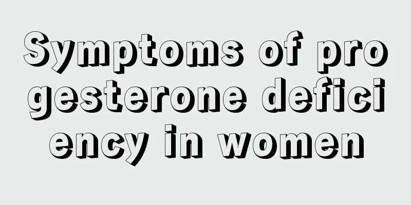 Symptoms of progesterone deficiency in women