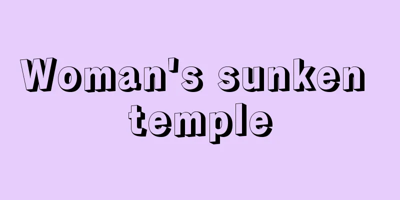 Woman's sunken temple