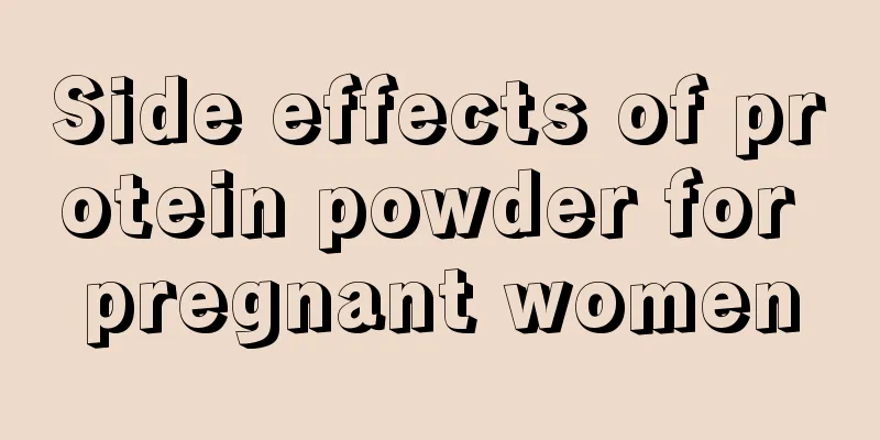 Side effects of protein powder for pregnant women