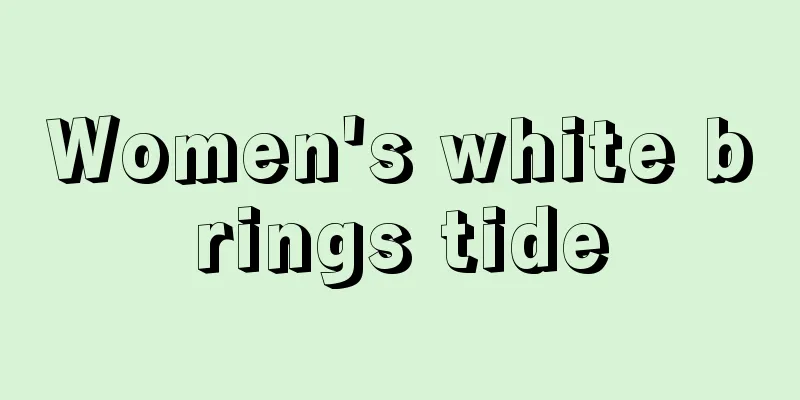 Women's white brings tide