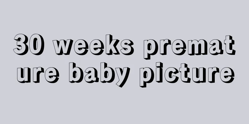 30 weeks premature baby picture