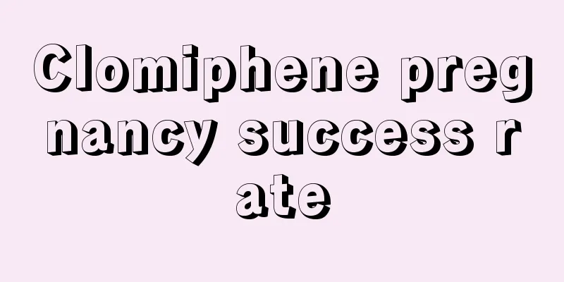 Clomiphene pregnancy success rate