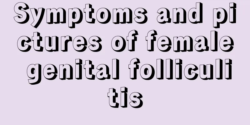 Symptoms and pictures of female genital folliculitis