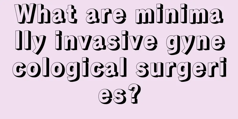 What are minimally invasive gynecological surgeries?